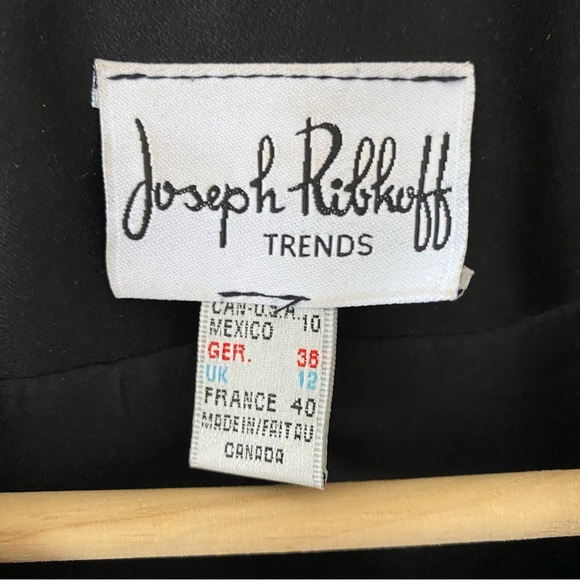 Joseph Ribkoff Metalic Detail Jacket - Picture 11 of 11